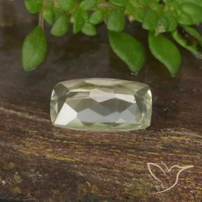 Diaspore Couleur Changeant Jaune clair naturelle Coussin, 0.71 ct, VVS-VS