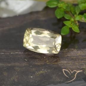 Diaspore Couleur Changeant Jaune très clair naturelle Fantaisie, 0.82 ct, VS