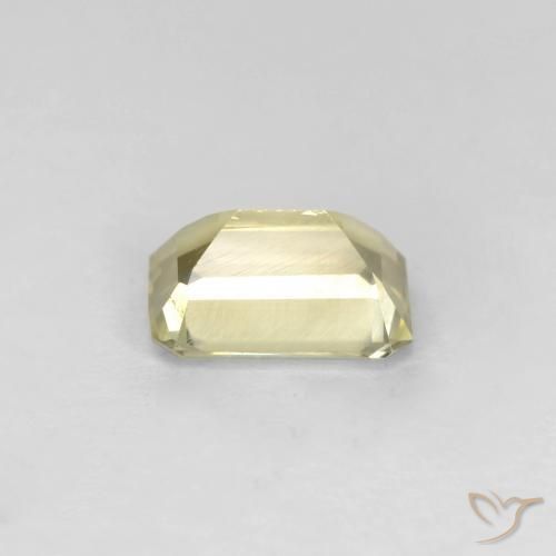 Diaspore Couleur Changeant Beige jaune naturelle Octogone / coupe Émeraude, 0.73 ct, VS