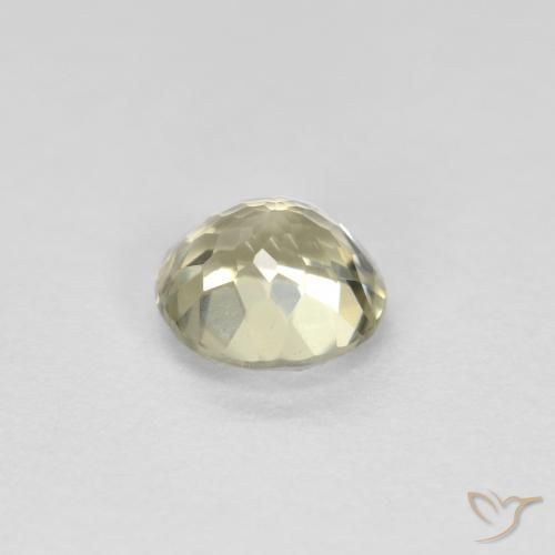 Diaspore Couleur Changeant Jaune pâle naturelle Tour, 0.74 ct, VS