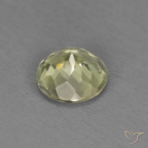Diaspore Couleur Changeant Jaune clair naturelle Tour, 0.56 ct, VS
