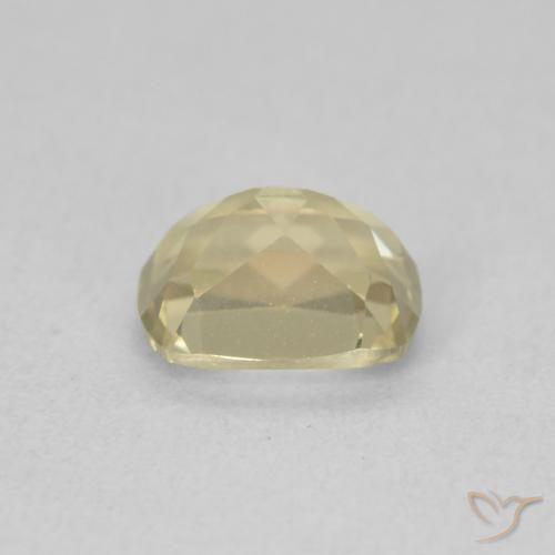 Diaspore Couleur Changeant Jaune clair naturelle Coussin, 1.19 ct, VVS