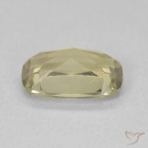 Diaspore Couleur Changeant Jaune chaud naturelle Coussin, 1.51 ct, VVS-VS