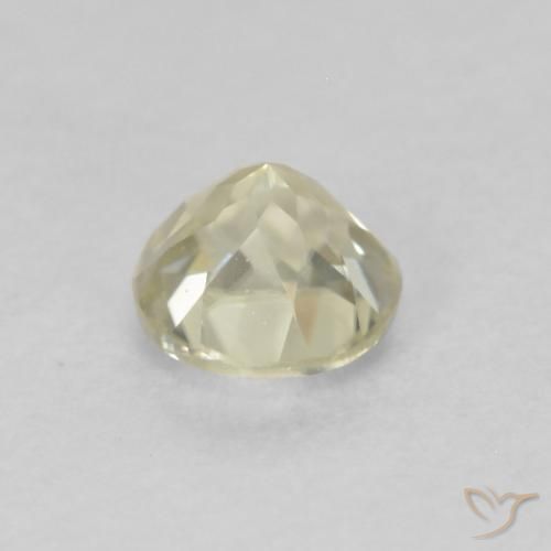 Diaspore Couleur Changeant Jaune clair naturelle Tour, 0.30 ct, VS