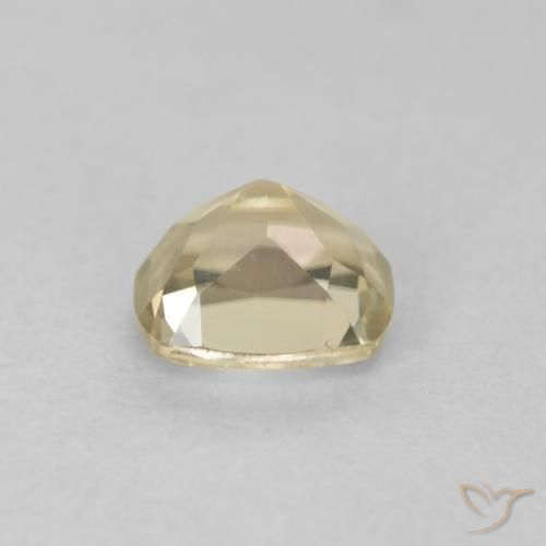 Diaspore Couleur Changeant Jaune clair naturelle Coussin, 0.68 ct, VVS