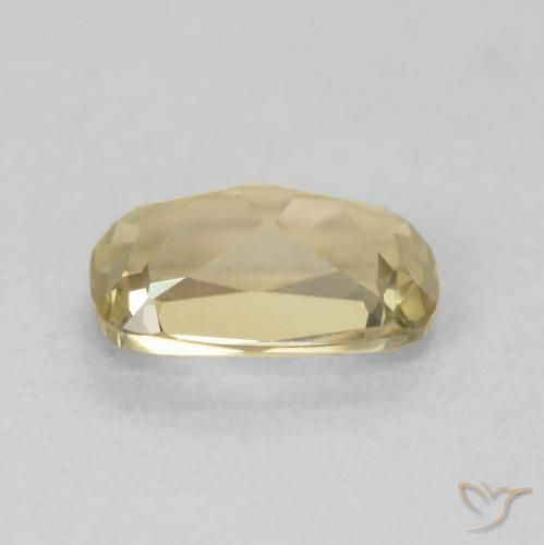 Diaspore Couleur Changeant Jaune clair naturelle Coussin, 1.01 ct, VVS