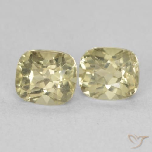 Shop natural 1.25ct Jaune moelleux Diaspore Couleur Changeant gems, Coussin, from Turquie at GemSelect. In stock, global shipping!