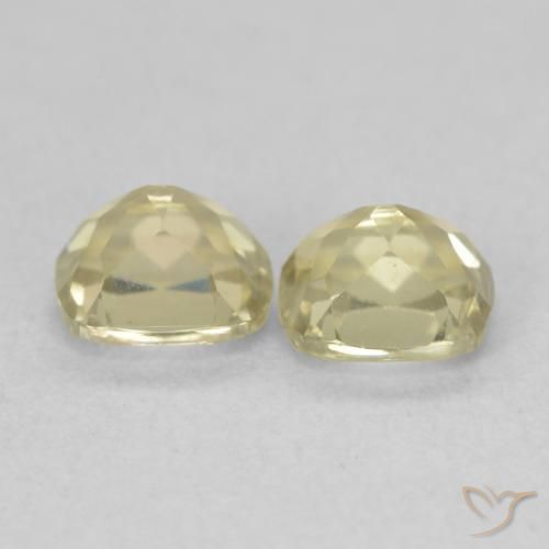 Shop natural 1.25ct Jaune moelleux Diaspore Couleur Changeant gems, Coussin, from Turquie at GemSelect. In stock, global shipping!