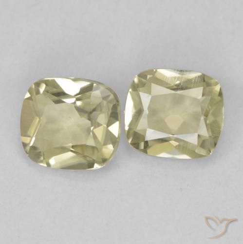 Shop natural 1.43ct Jaune moelleux Diaspore Couleur Changeant gems, Coussin, from Turquie at GemSelect. In stock, global shipping!