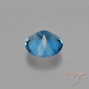 Fluorite avec changement de couleur Bleu foncé naturelle Tour, 10.75 ct, VS