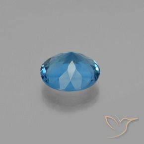 Fluorite avec changement de couleur Bleu égyptien naturelle Tour, 9.65 ct, VS