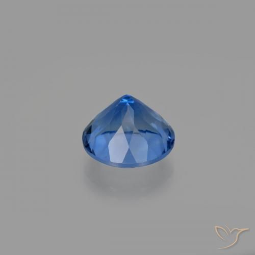 Fluorite avec changement de couleur Bleu foncé naturelle Tour, 12.25 ct, VS