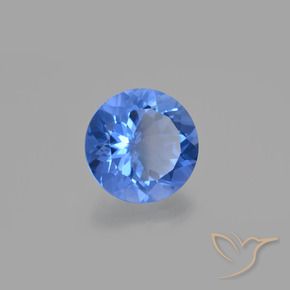 Fluorite avec changement de couleur Bleu marine naturelle Tour, 13.97 ct, VS