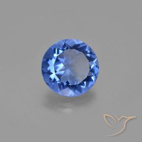 Fluorite avec changement de couleur Bleu foncé naturelle Tour, 10.78 ct, VS