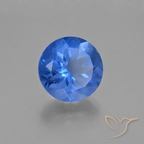 Fluorite avec changement de couleur Bleu vif naturelle Tour, 15.10 ct, VS