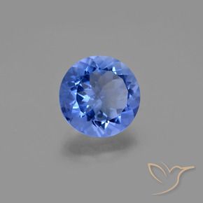 Fluorite avec changement de couleur Bleu marine intense naturelle Tour, 11.13 ct, VS