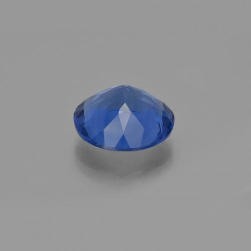 Fluorite à changement de couleur bleue naturelle coupe roude, 11,38 ct, VS