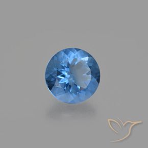 Fluorite avec changement de couleur Bleu marine intense naturelle Tour, 11.73 ct, VS