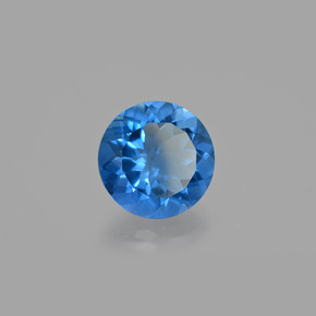 Fluorite avec changement de couleur Violet-Bleu naturelle Coupe roude, 10.70 ct, VVS