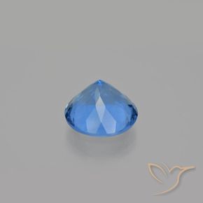 Fluorite avec changement de couleur Bleu moyen naturelle Tour, 10.94 ct, VS