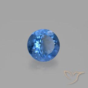 Fluorite avec changement de couleur Bleu marine intense naturelle Tour, 11.06 ct, VS