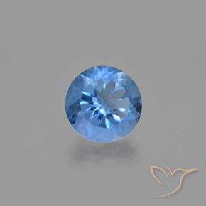 Fluorite avec changement de couleur Bleu vif naturelle Tour, 11.45 ct, VS