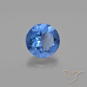 Fluorite avec changement de couleur Bleu vif naturelle Tour, 12.13 ct, VS