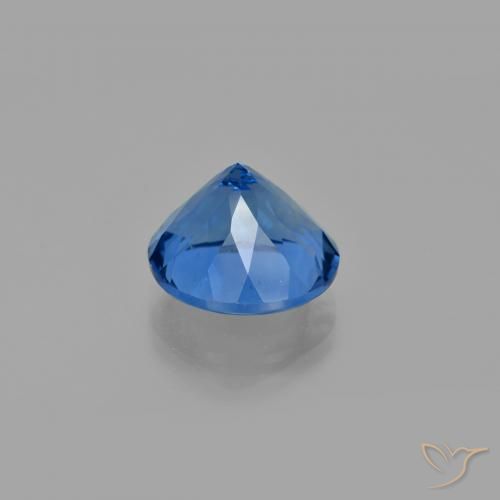 Fluorite avec changement de couleur Bleu égyptien naturelle Tour, 11.82 ct, VS