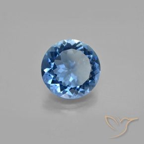 Fluorite avec changement de couleur Bleu marine naturelle Tour, 12.28 ct, VS