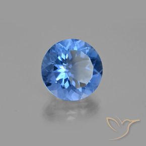 Fluorite avec changement de couleur Bleu marine intense naturelle Tour, 14.12 ct, VS
