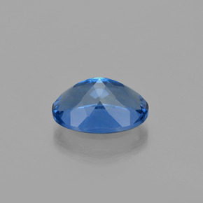 Fluorite à changement de couleur multicolore naturelle coupe ovale, 21,80 ct, VS