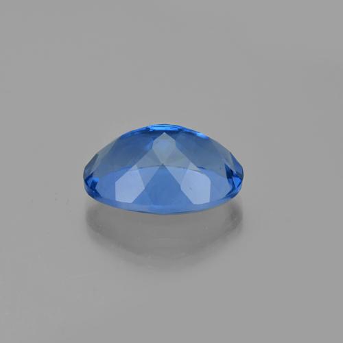Fluorite à changement de couleur bleue naturelle coupe ovale, 21,49 ct, VS