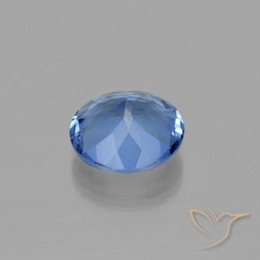 Fluorite avec changement de couleur Bleu foncé naturelle Tour, 12.34 ct, VS
