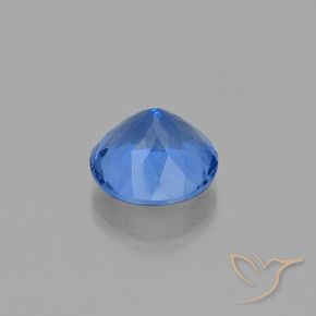 Fluorite avec changement de couleur Bleu égyptien naturelle Tour, 13.99 ct, VS