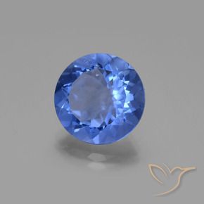 Fluorite avec changement de couleur Bleu marine intense naturelle Tour, 13.26 ct, VS