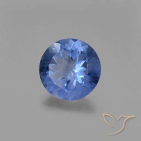 Fluorite avec changement de couleur Bleu marine intense naturelle Tour, 14.55 ct, VVS-VS