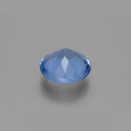 Fluorite avec changement de couleur Bleu foncé naturelle Coupe roude, 9.55 ct, VVS-VS