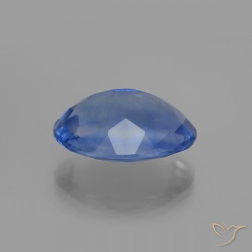 Fluorite avec changement de couleur Bleu vif naturelle ovale, 18.83 ct, VS