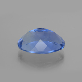 Fluorite avec changement de couleur Bleu moyen naturelle Coupe ovale, 20.55 ct, VVS-VS