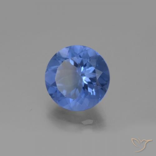 Fluorite avec changement de couleur Bleu vif naturelle Tour, 14.16 ct, VVS-VS