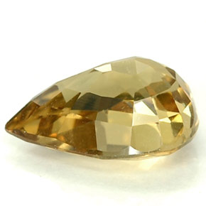 Grenat Couleur Changeant Doré naturelle En forme de poire, 1.27 ct, VVS-VS