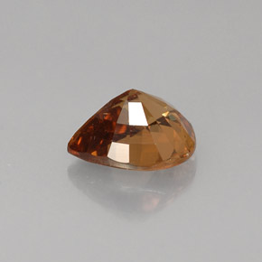 Grenat à changement de couleur multicolore naturelle en forme de poire, 1,41 ct, VS