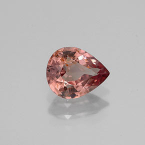 Grenat Couleur Changeant Rose à Rose Rouge naturelle En forme de poire, 1.05 ct, VS-SI