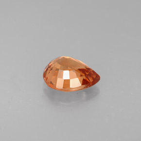 Grenat à changement de couleur  naturelle en forme de poire, 1,23 ct, VVS-VS