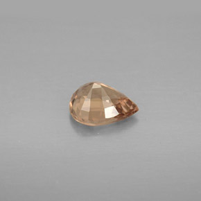 Grenat à changement de couleur multicolore naturelle en forme de poire, 1,21 ct, VVS