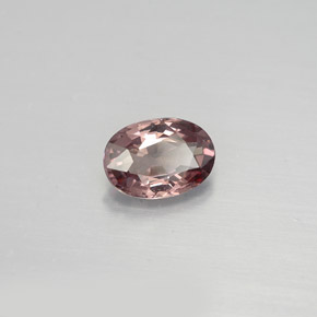 Grenat à changement de couleur multicolore naturelle coupe ovale, 0,76 ct, VVS