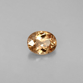 Grenat à changement de couleur multicolore naturelle coupe ovale, 0,64 ct, VVS-VS