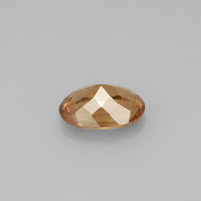 Grenat Couleur Changeant Brun Doré à Orange naturelle Coupe ovale, 1.37 ct, VS