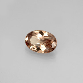 Grenat à changement de couleur multicolore naturelle coupe ovale, 0,75 ct, VVS-VS