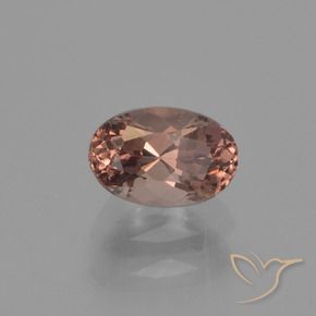 Grenat Couleur Changeant Brun pécan naturelle ovale, 0.73 ct, VVS-VS